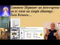 Comment dpanner un interrupteur tuto astuces