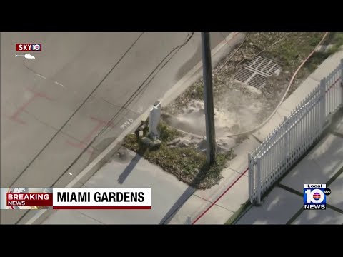 Developing: Fire rescue investigates gas leak report in Miami Gardens