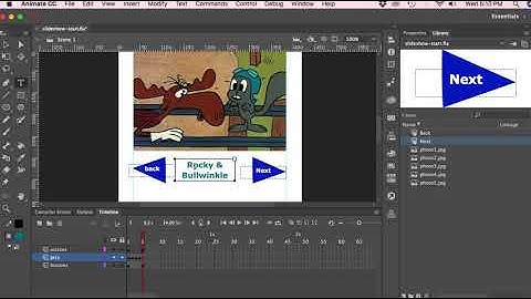 Part 10 - Adding a Slideshow in Adobe Animate