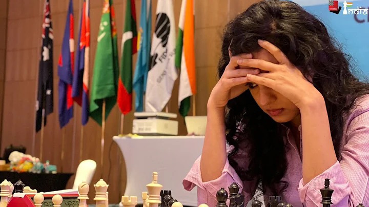 Tania Sachdev scores her first victory at the Asian Continental Chess Championship-202...