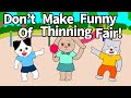 Picture Book Anime Read  Aloud:￼ Don’t￼ Make Funny Of Thinning Fair!