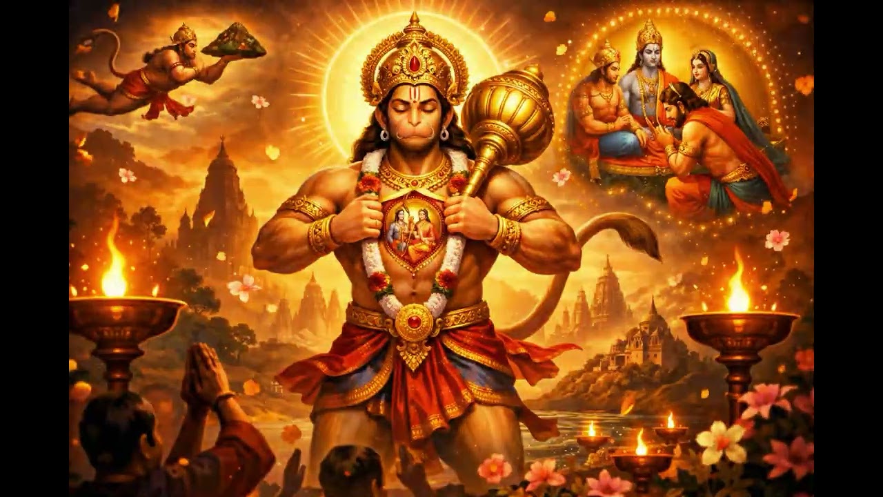 2026 श्री हनुमान चालीसा | Hanuman Chalisa | Jai Hanuman Gyan Gun Sagar |hanuman chalisa new bhajan