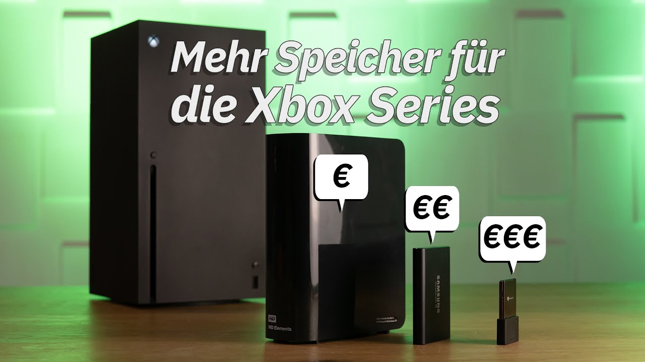 Xbox Series S|X: So erweitert ihr den Speicher – TECHtipp - YouTube