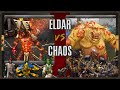 Warhammer 40000 dawn of war 2  faction wars 2024  eldar vs chaos space marines