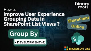 How to Use Group By in SharePoint Online List Views
