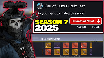 Season 7 Test Server Latest Version Cod Mobile 2025 || S7 Codm Test Server How To Download (2025)