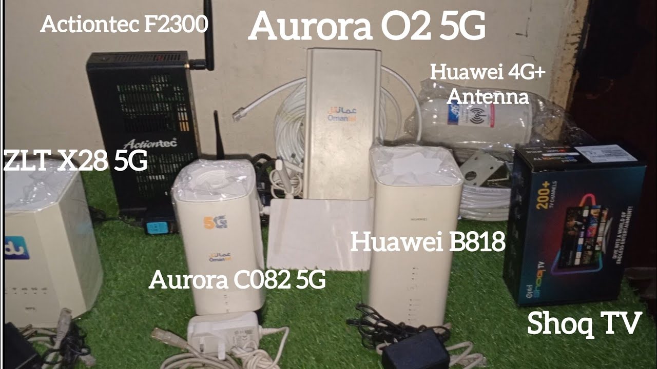 ZLT X28, Aurora C082, Huawei B818, Aurora O2, Actiontec F2300, Huawei ...
