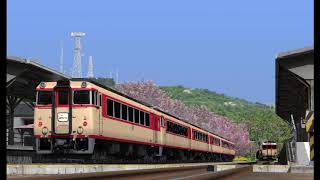 【RailSim2】影付き撮影のテスト(2)