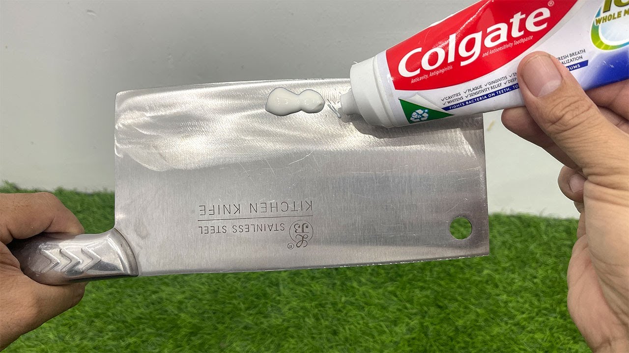 No matter how chipped your kitchen knife is, it will be razor sharp ...