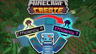 I made HYPER EXPERIENCE using Minecraft Create Mod!