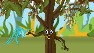 The Olive And The Proud Tree Pistachio English Moral Stories Animated Short Film Of Two Trees
