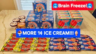 🍧🍦 Dollar General Penny Shopping - Week 3 Freezer Reset LOADED With 1¢ Ice Cream and MORE! 🛒🤑