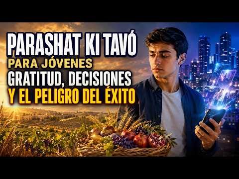 Parashat Ki Tavó para Jóvenes | Gratitud, Decisiones y el Peligro del Éxito