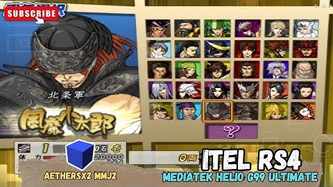 Test AetherSX2 MMJ2 Emulator PS2 on Helio G99 Ultimate + Settings - ITEL RS4
