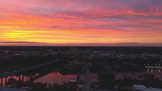 Appleton Wisconsin Sunset From Above | 4K Aerial Cinematic Drone Footage