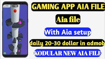 New gaming app aia file kodular | New aia file kodular | 2021 aia file kodular | make game in kodula