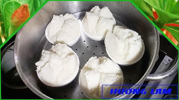 BÁNH BÒ BÔNG - KHÔNG Ủ BỘT   Hương Lam