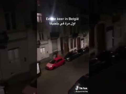 لاول مره يرفع الاذان في بلجيكا