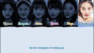 [Girls Planet 999] DRAWING SOUND - 'MISSING YOU (ORIGINAL: BTOB)' LYRICS COLOR CODED [HAN/ROM/ ENG]