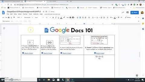 Inserting Math Equations in a Google Doc