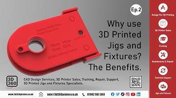 3D 360 - Why use 3D Printed Jigs and Fixtures - The Benefits - Episode 2
