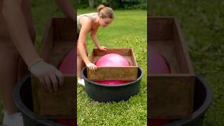 I Built a Sink Using a Gym Ball 😮
