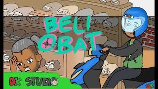 Kartun lucu Beli Obat koplok | DK Studio screenshot 1