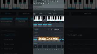 Scaler 2 to Midi in fl studio, make chord progressions