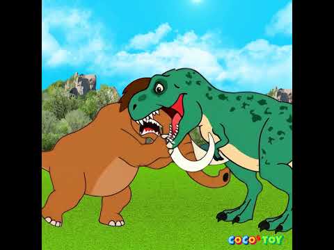 Trapping T-rex and Mammoths in <strong>Bubble</strong>! 🫧🐘 #shorts｜dinosaurs <strong>story</strong>｜CoCosToy