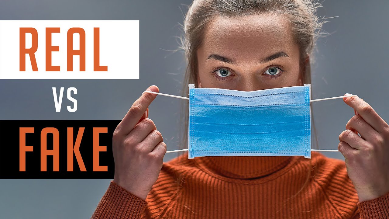 3 Ply Face Masks - Real Vs. Fake