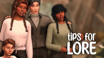 5 Storytelling Tips For BETTER LORE ❤️ | The Sims 4 Tutorial