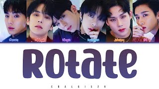 MONSTA X (몬스타엑스) - 'ROTATE' (Color Coded Lyrics Eng/Rom/Han/가사)