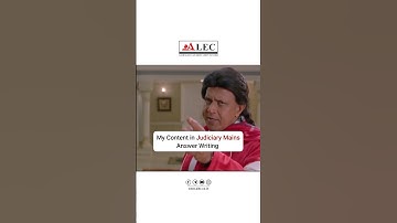 My Content In Judiciary Mains Answer Writing #shorts