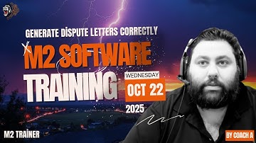 M2 Software Training | How to Generate Metro 2® Dispute Letters Step-by-Step | October 22, 2025