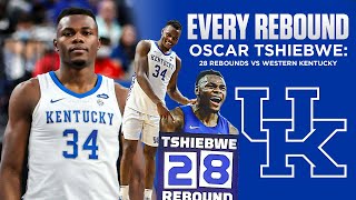 Every Rebound From Oscar Tshiebwe's 28 REBOUND GAME! (2021-2022 Kentucky Basketball Highlights!)