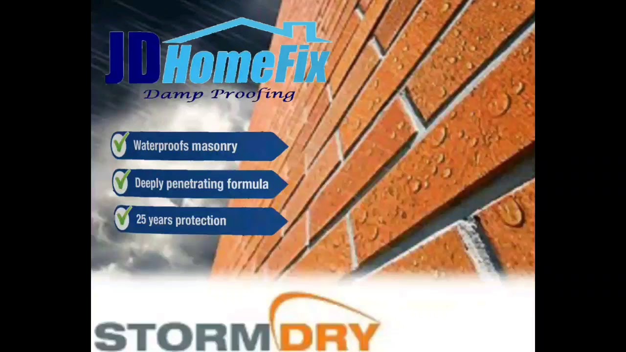 StormDry - protect your walls from penetrating damp