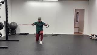 Half Kneeling Horizontal Chop