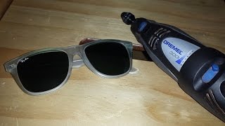 How To Remove a Broken Hinge Screw From Vintage B&L Ray-Ban Sunglasses -  YouTube