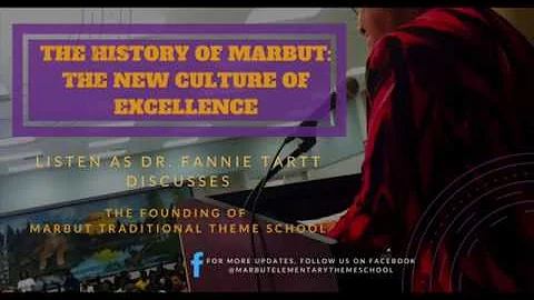 The History of Marbut:  Dr. Fannie Tartt