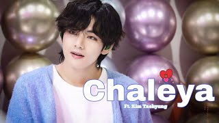 Chaleya from Jawan ft. kim taehyung of (BTS) | full fmv video song | V of BTS