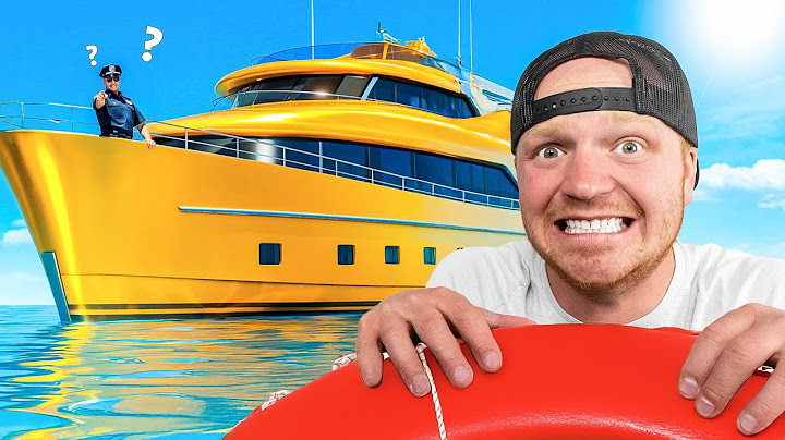 I Played Hide and Seek On A YACHT!