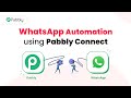 How to automate whatsapp messages using pabbly connect  whatsapp automation
