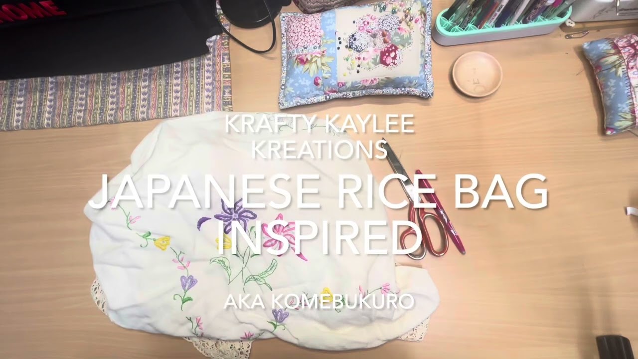 Japanese Rice Bag Inspired Part 1