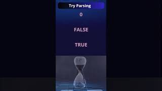 Parsing Strings to Integers in C#
