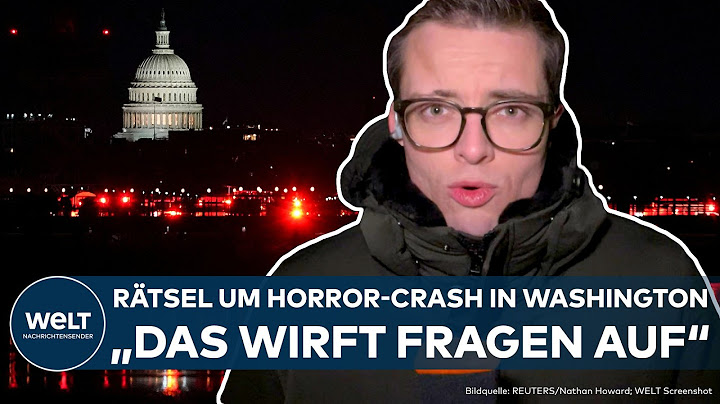 WASHINGTON: Rätsel um Horror-Crash! Passagierflugzeug stößt mit Militärhubschrauber zusammen