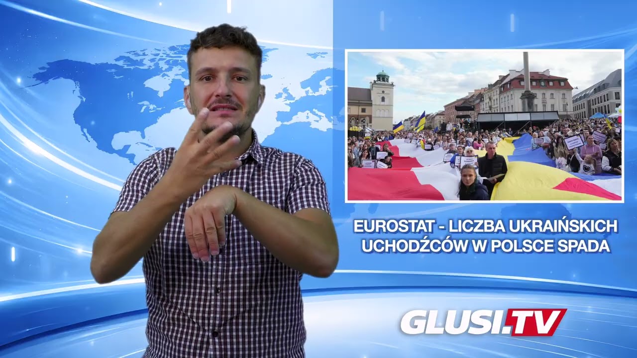 Eurostat - liczba ukraińskich uchodźców w Polsce spada