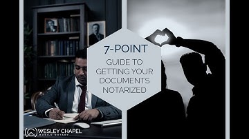 Guide to Getting Your Document Notarized in Tampa, FL