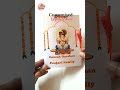Customised Dryfruit Card | Greeting Card | Thank you Card | Return gifts #gift #prasad