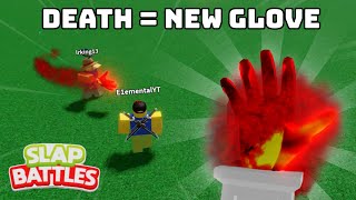 Using The Glove That Kills Me (Roblox Slap Battles)