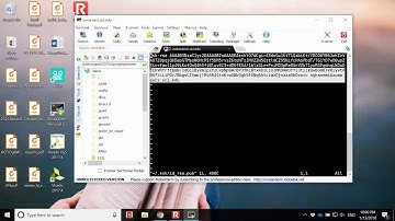 connecting to linux server and git